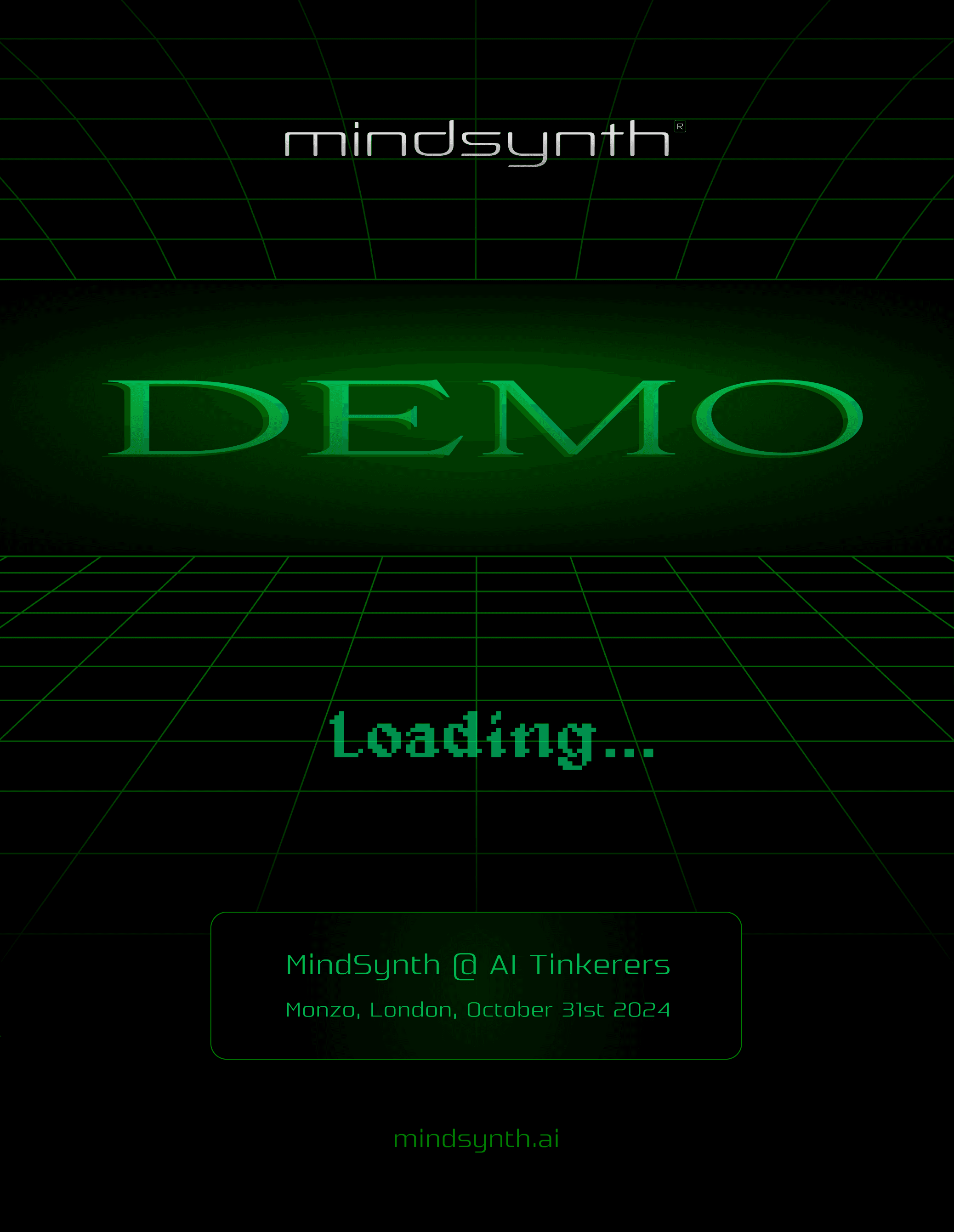 AI Tinkerers Demo Flyer